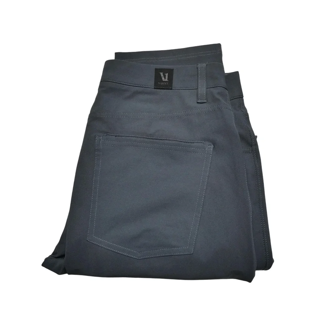 Vuori Pants Mens 30x29 Gray The‎ Rise The Shine Performance Golf Casual V430